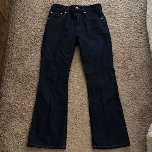 Madewell petite vintage flare jeans